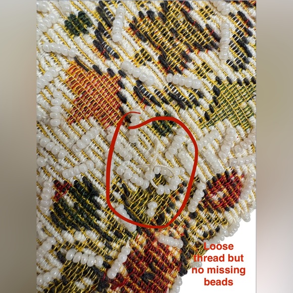 Fine Arts Vintage Beaded Tapestry Evening Bag - Picture 13 of 14